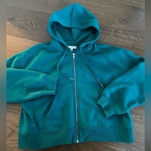 ultra flirt- green zip up